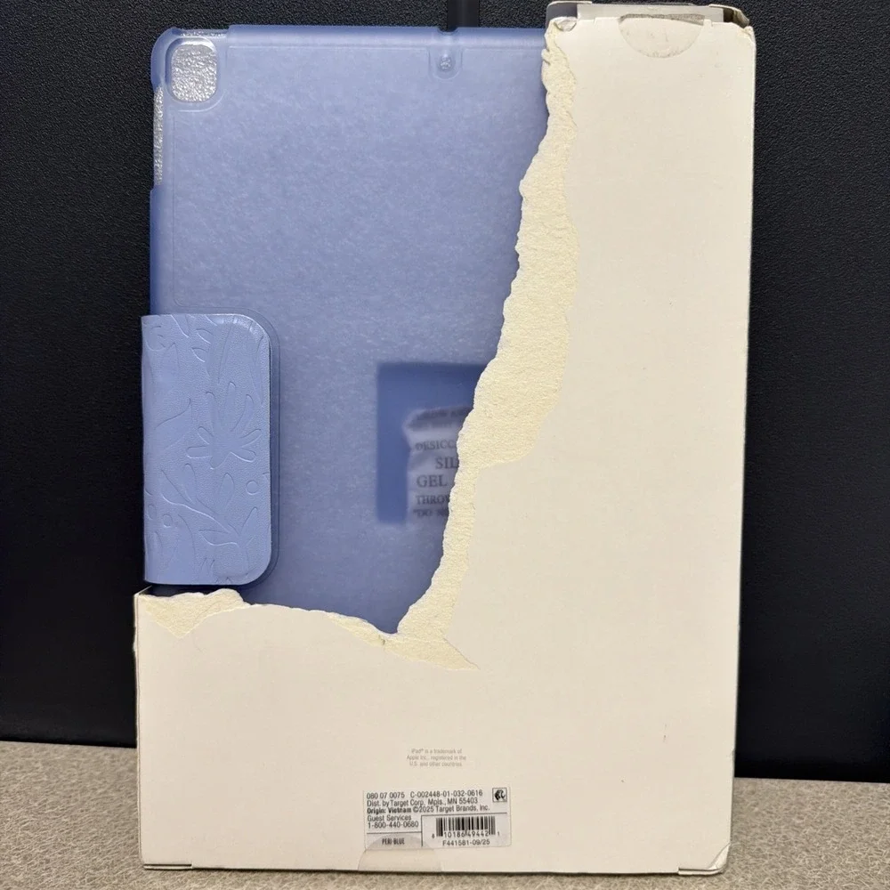 Apple iPad (9th Gen) / iPad Air (3rd Gen) Case heyday Pe Blue Fits iPad 10.2 In